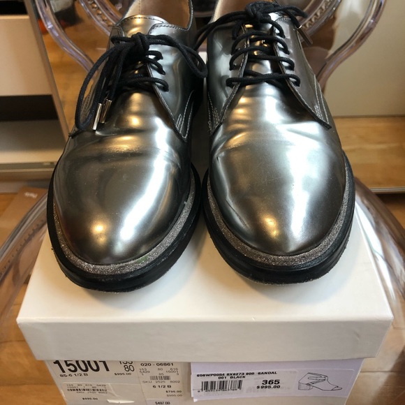 Metallic Silver Jimmy Choo size 6.5 - Picture 2 of 8